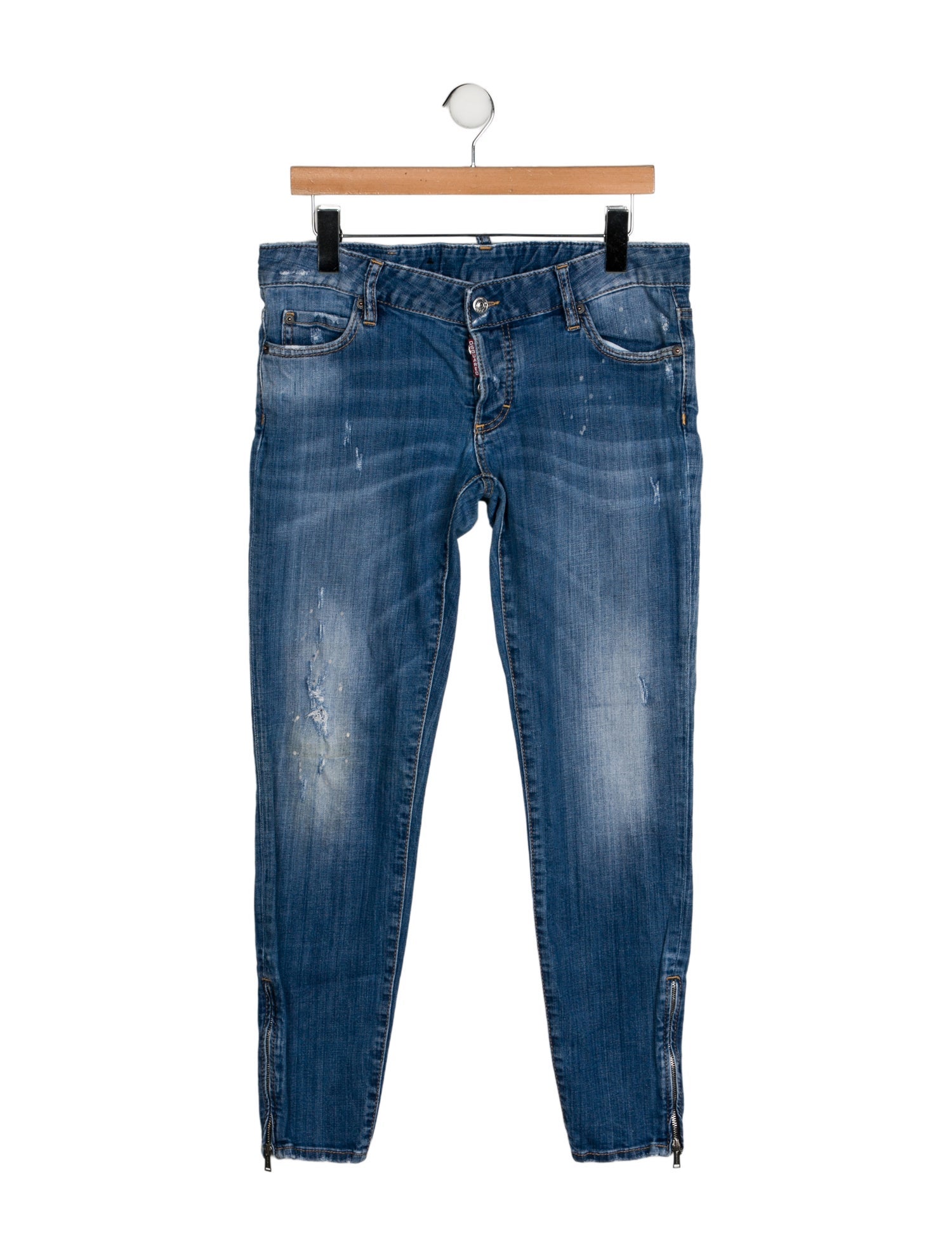 Dsquared² Low-Rise Skinny Leg Jeans