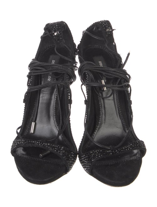 Dsquared² Crystal Gladiator Sandals