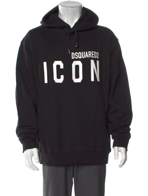 Dsquared² Graphic Print Mock Neck Pullover
