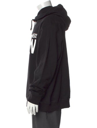 Dsquared² Graphic Print Mock Neck Pullover