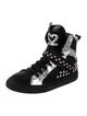 Dsquared² Leather Printed Sneakers