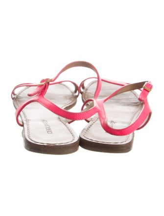 Dsquared² Leather Cutout Accent Sandals