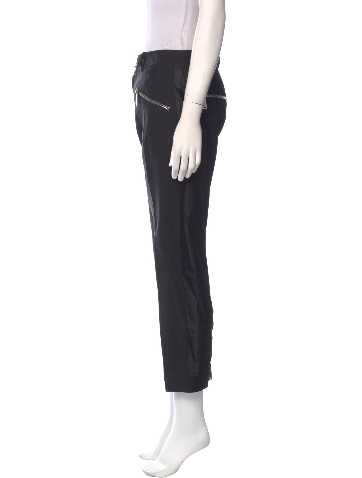 Dsquared² Virgin Wool Straight Leg Pants
