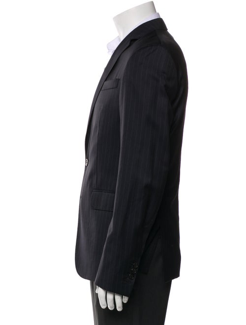 Dsquared² Virgin Wool Striped Blazer