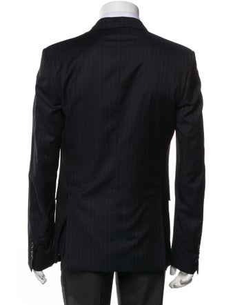 Dsquared² Virgin Wool Striped Blazer