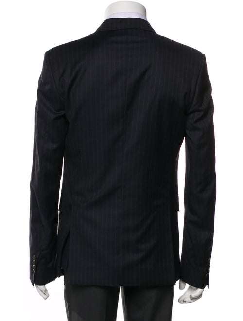 Dsquared² Virgin Wool Striped Blazer