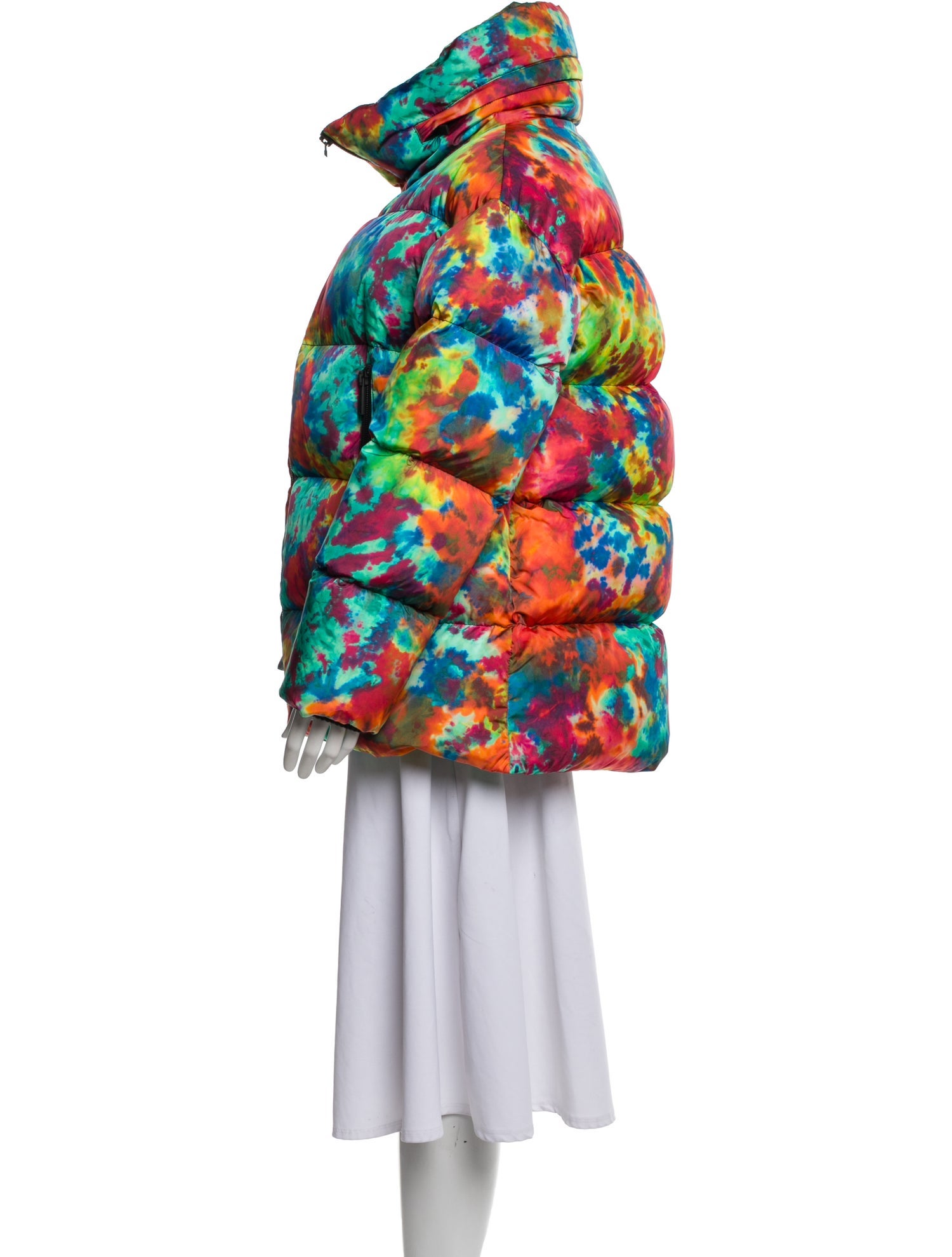 Dsquared² Goose Down Printed Down Jacket