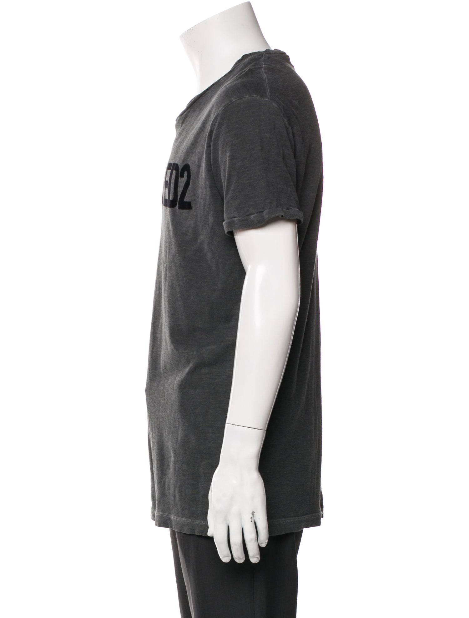 Dsquared² Graphic Print Crew Neck T-Shirt