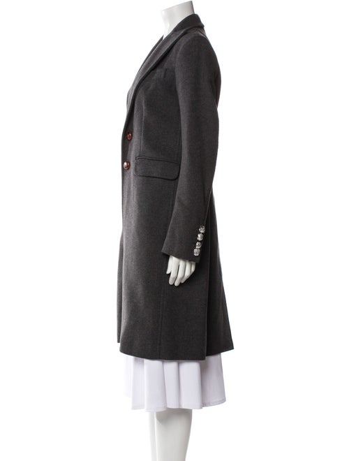 Dsquared² Wool Fur Coat