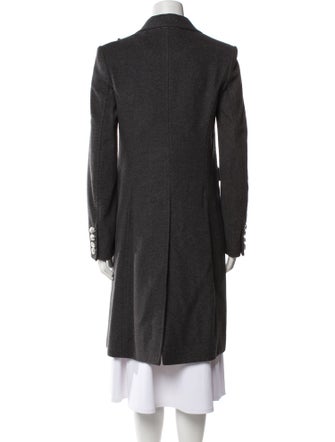 Dsquared² Wool Fur Coat