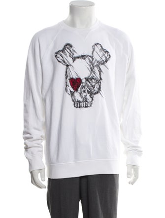 Dsquared² Graphic Print Crew Neck Pullover