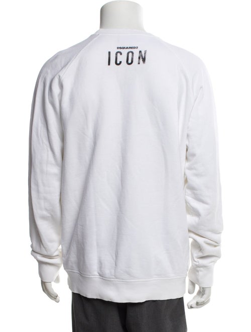 Dsquared² Graphic Print Crew Neck Pullover