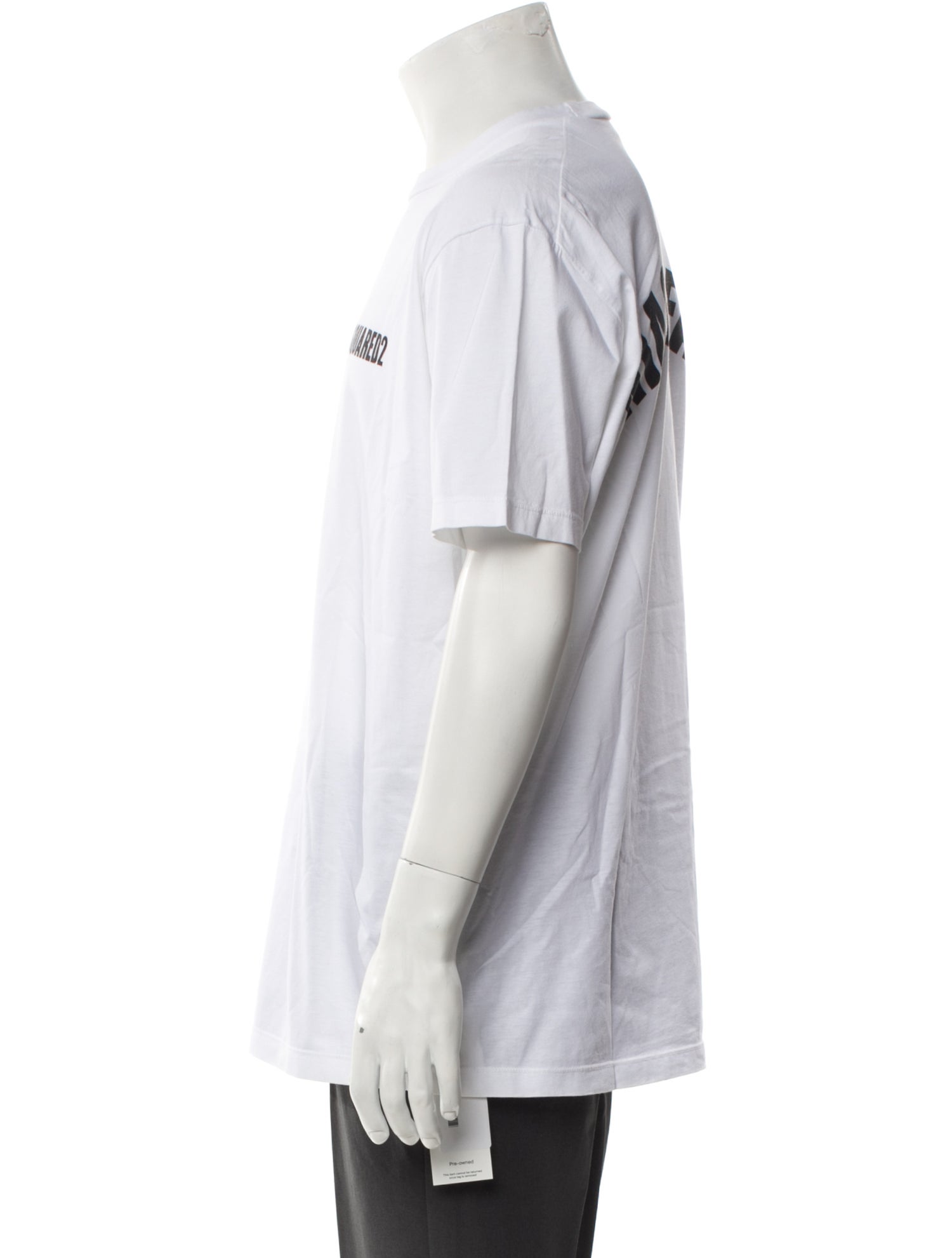 Dsquared² Graphic Print Crew Neck T-Shirt