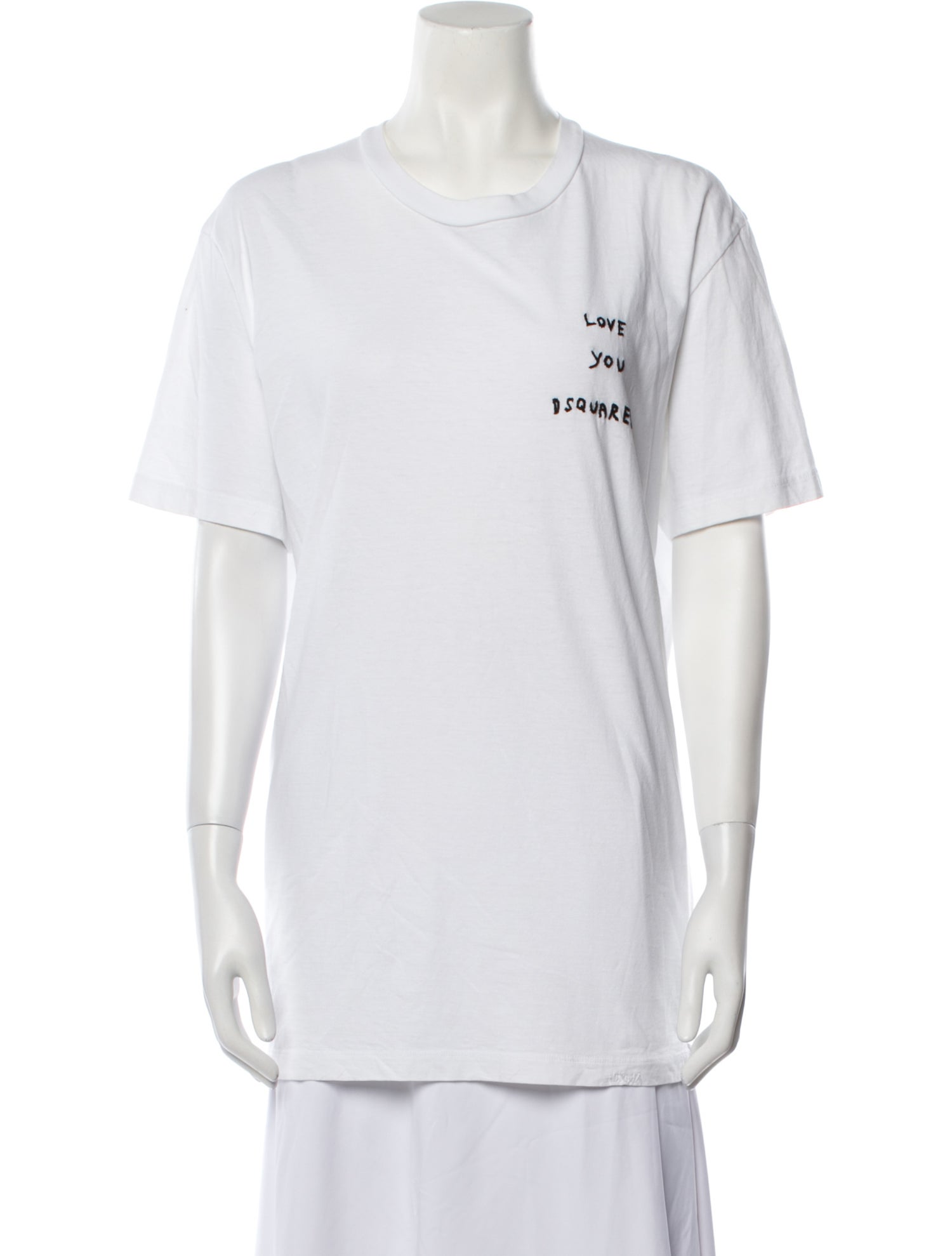 Dsquared² Graphic Print Crew Neck T-Shirt