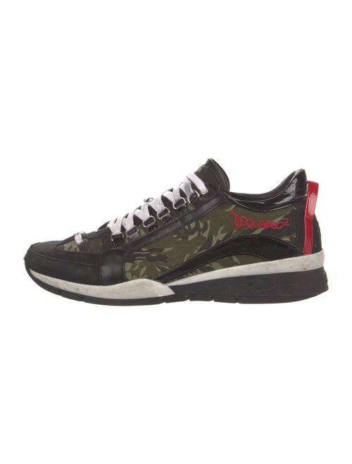 Dsquared² Suede Printed Sneakers