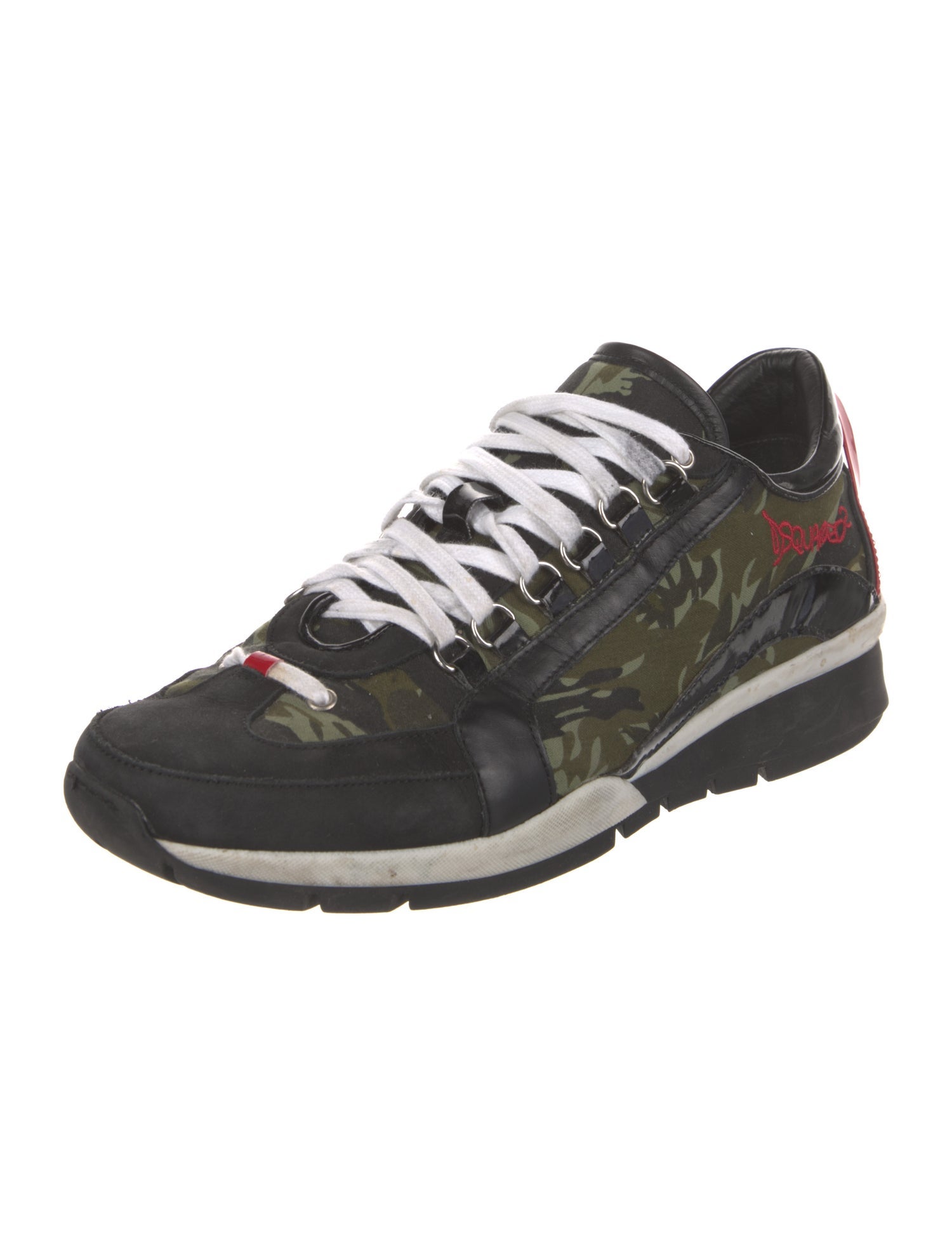 Dsquared² Suede Printed Sneakers