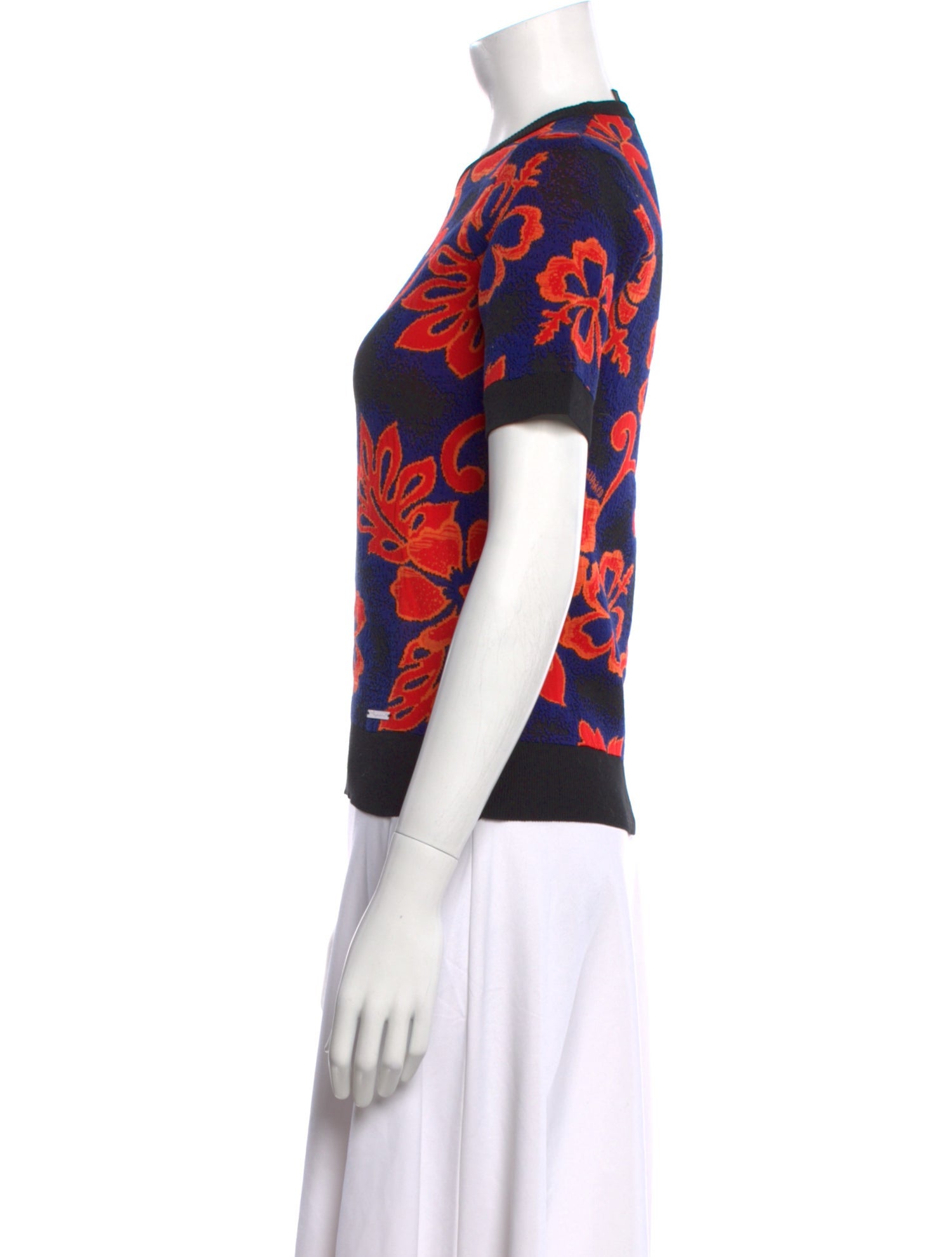 Dsquared² Graphic Print Crew Neck T-Shirt