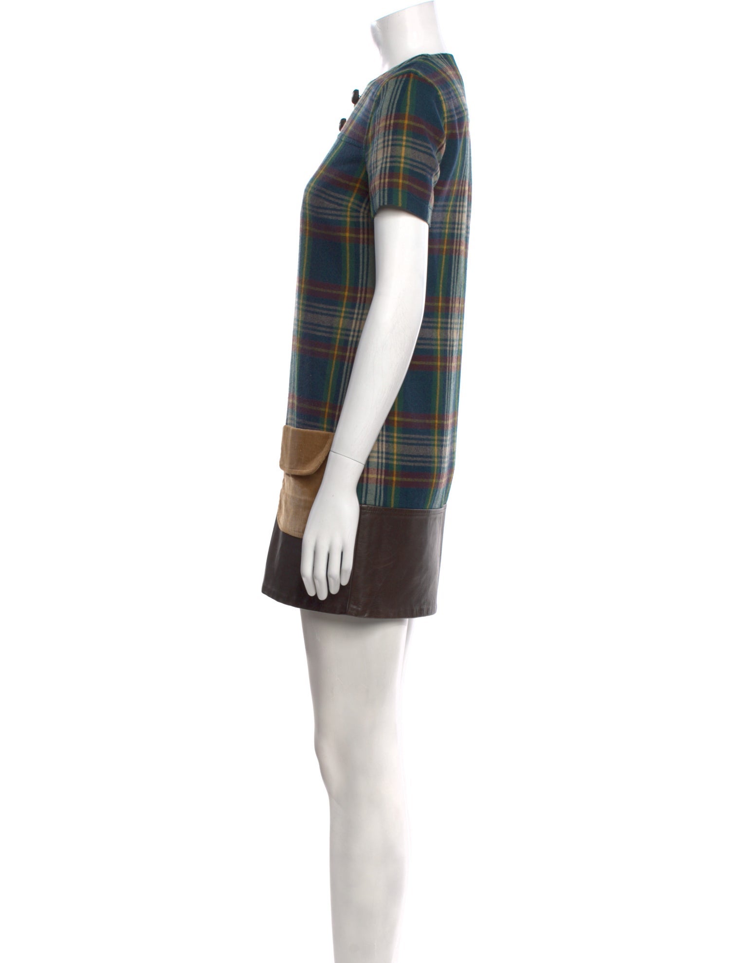 Dsquared² Virgin Wool Mini Dress