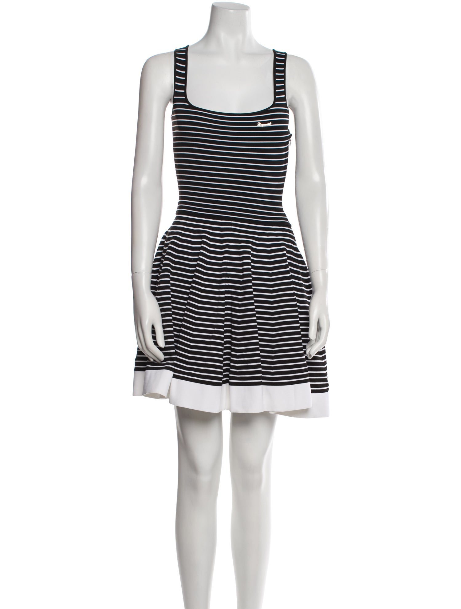 Dsquared² Striped Mini Dress