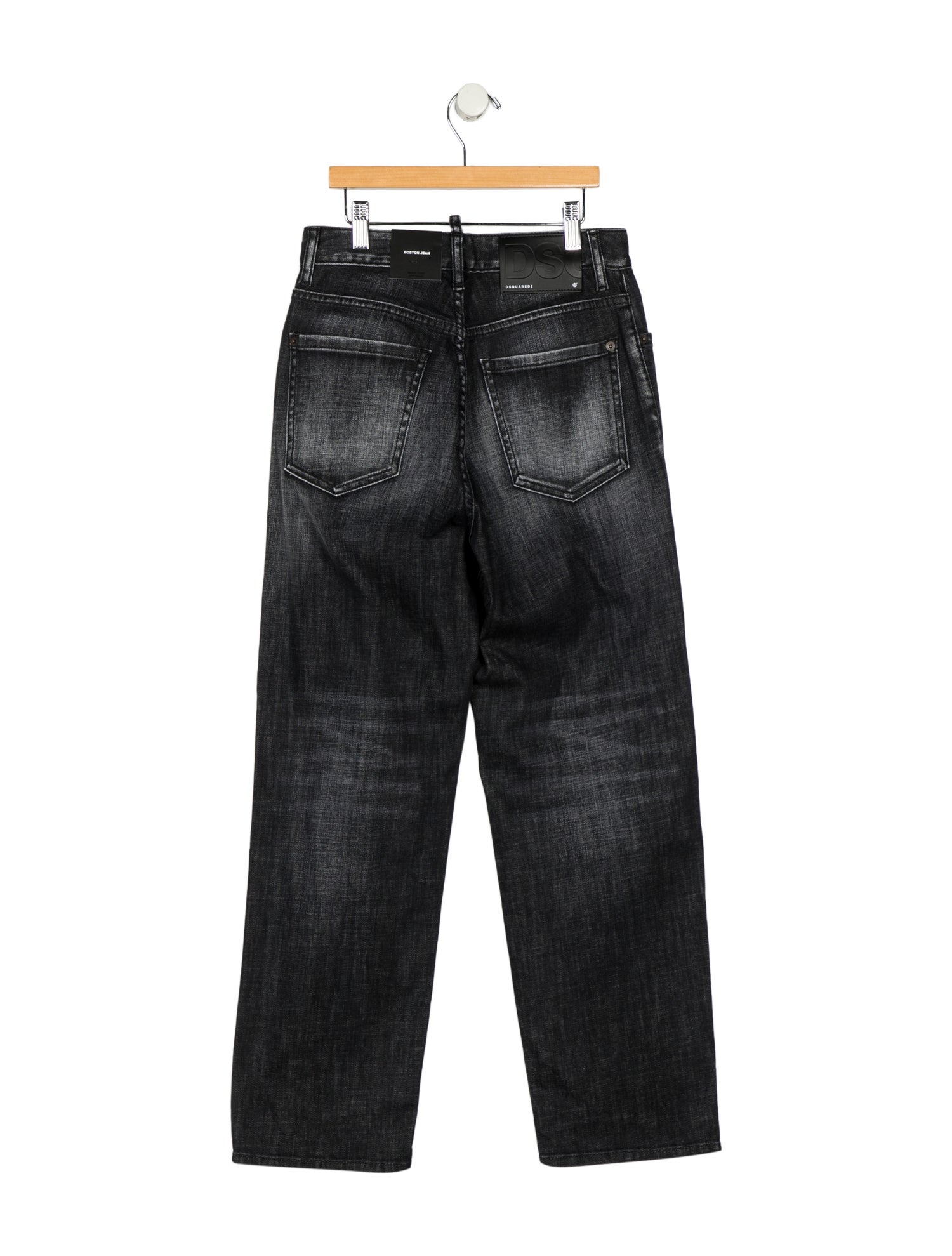 Dsquared² High-Rise Straight Leg Jeans w/ Tags