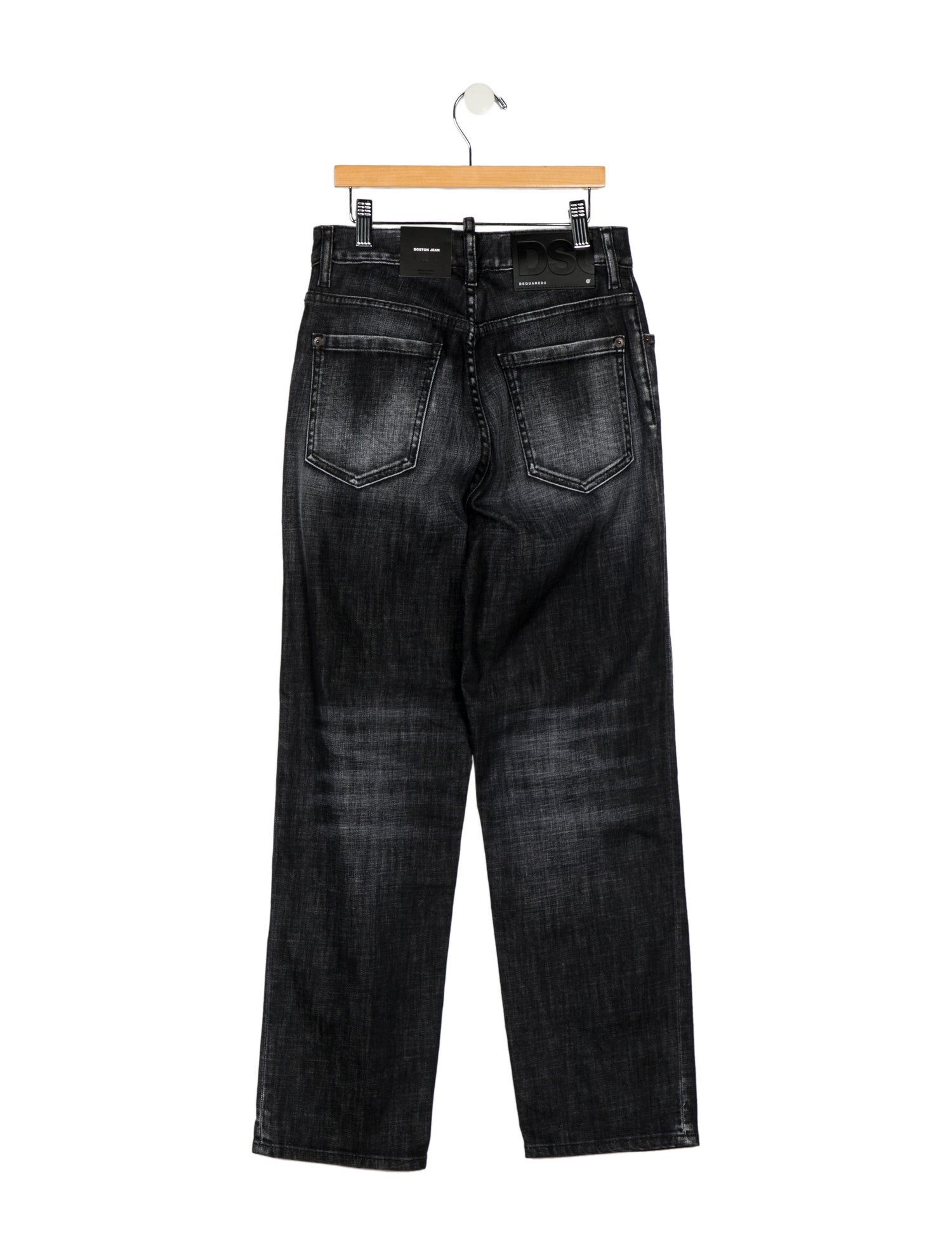 Dsquared² High-Rise Straight Leg Jeans w/ Tags