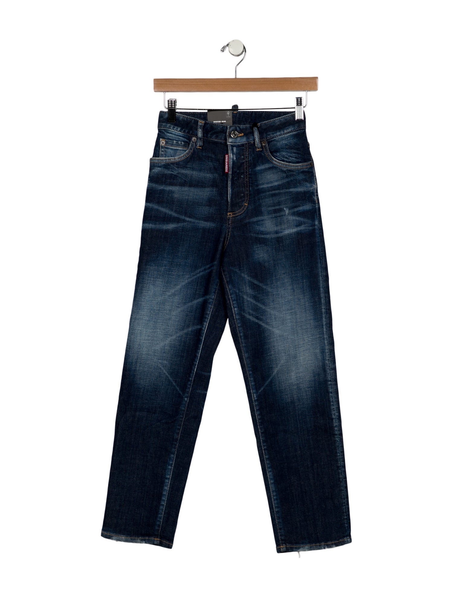 Dsquared² Low-Rise Straight Leg Jeans w/ Tags