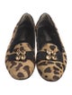 Dsquared² Ponyhair Animal Print Loafers