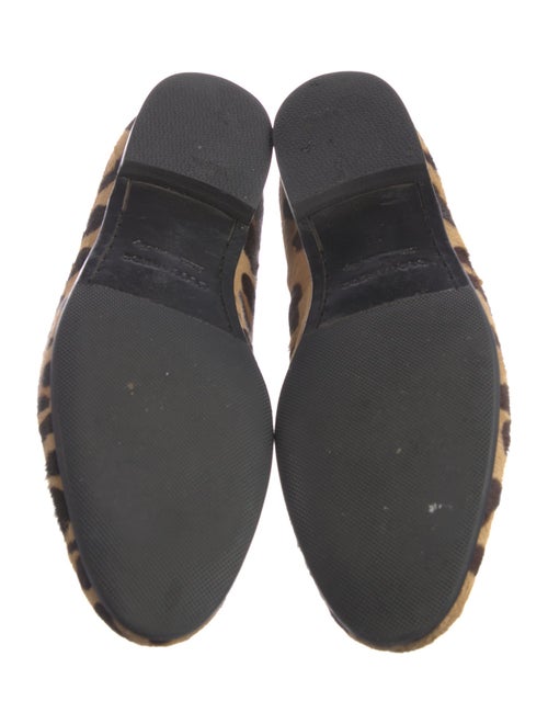 Dsquared² Ponyhair Animal Print Loafers
