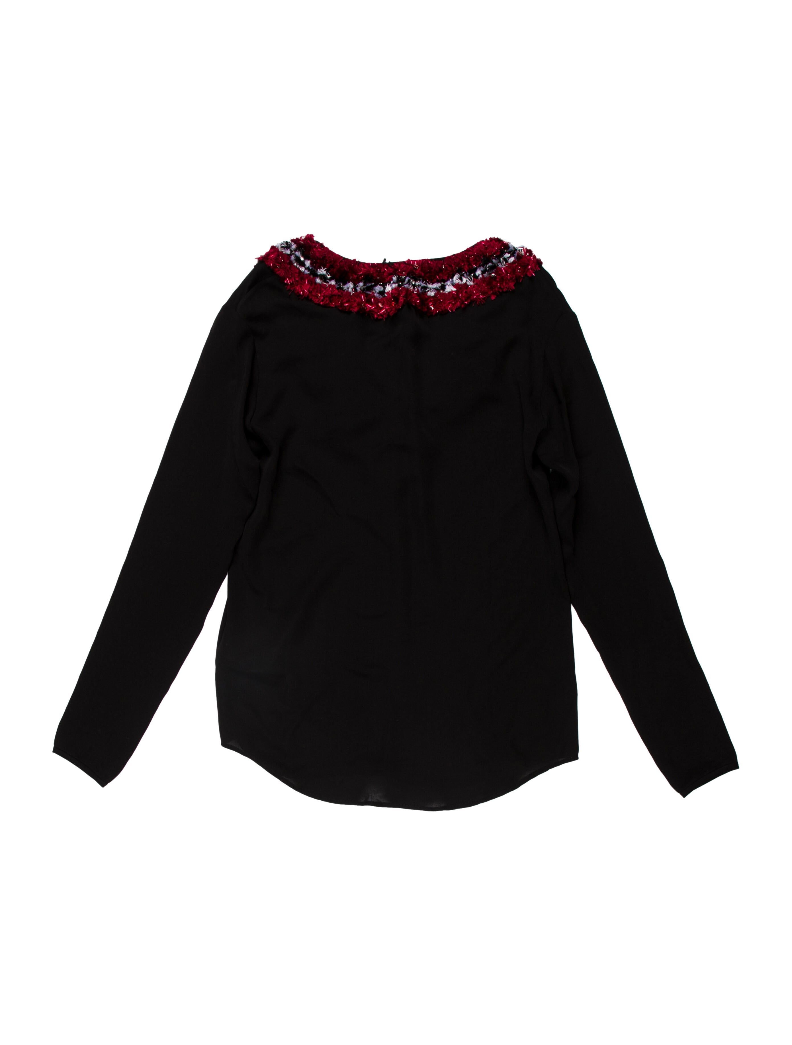 Dsquared² Silk V-Neck Bodysuit