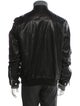 Dsquared² Lamb Leather Moto Jacket