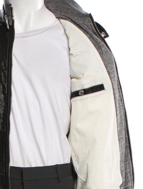 Dsquared² Lamb Leather Moto Jacket