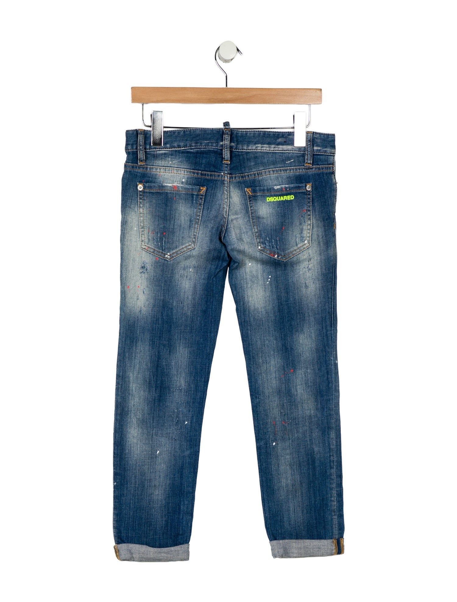 Dsquared² Low-Rise Skinny Leg Jeans
