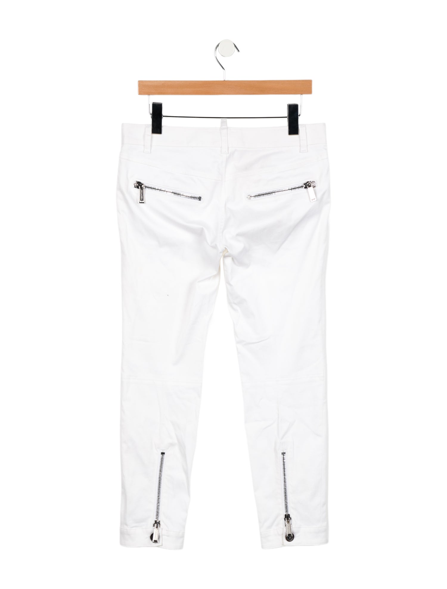 Dsquared² Mid-Rise Straight Leg Jeans