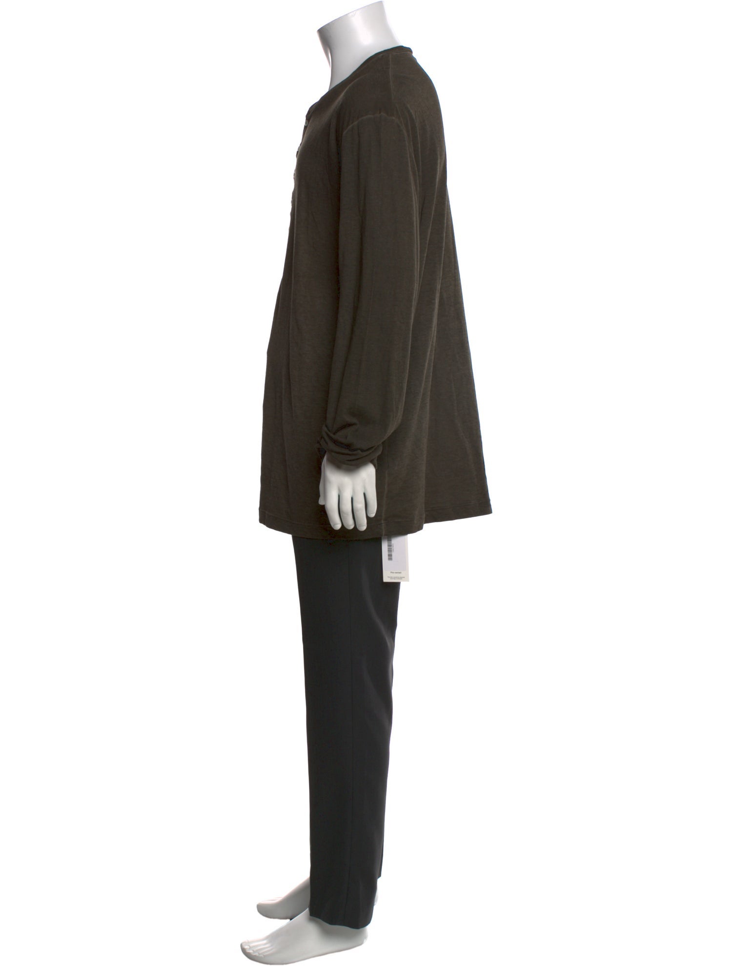 Dsquared² Crew Neck Long Sleeve Henley