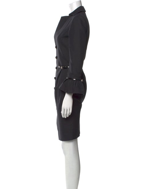 Dsquared² Mock Neck Mini Dress