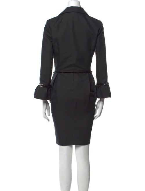 Dsquared² Mock Neck Mini Dress