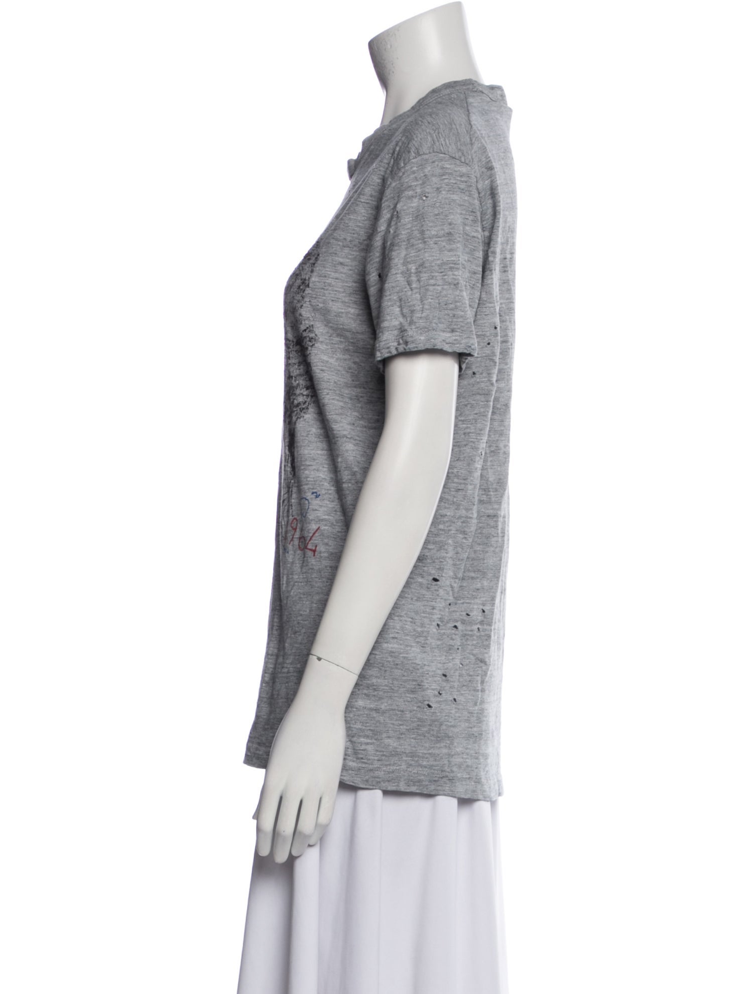 Dsquared² Graphic Print Crew Neck T-Shirt