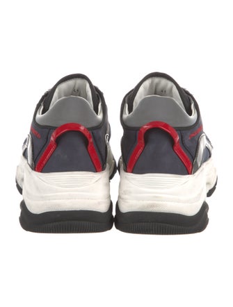 Dsquared² Leather Printed Sneakers