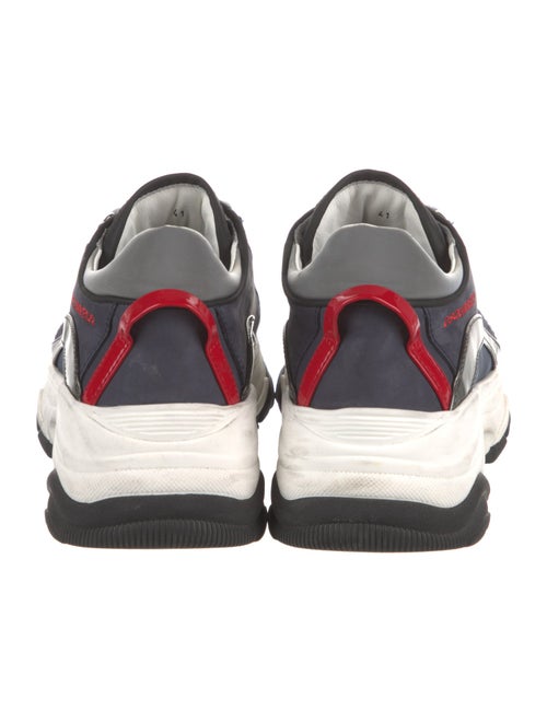 Dsquared² Leather Printed Sneakers