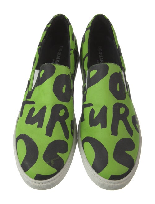 Dsquared² Canvas Printed Sneakers