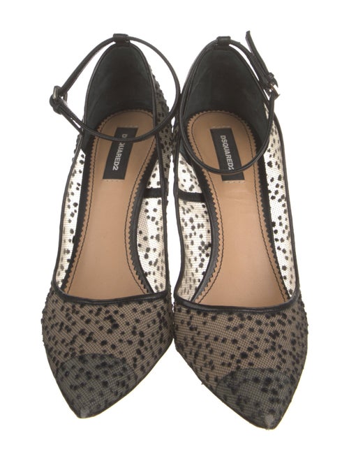 Dsquared² Leather Printed Pumps