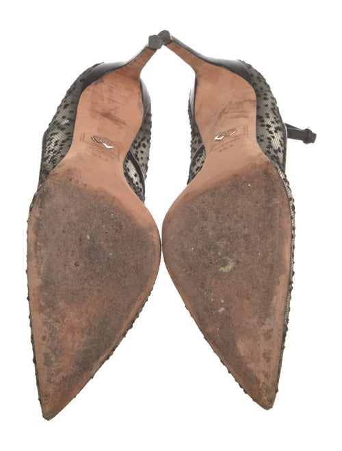 Dsquared² Leather Printed Pumps