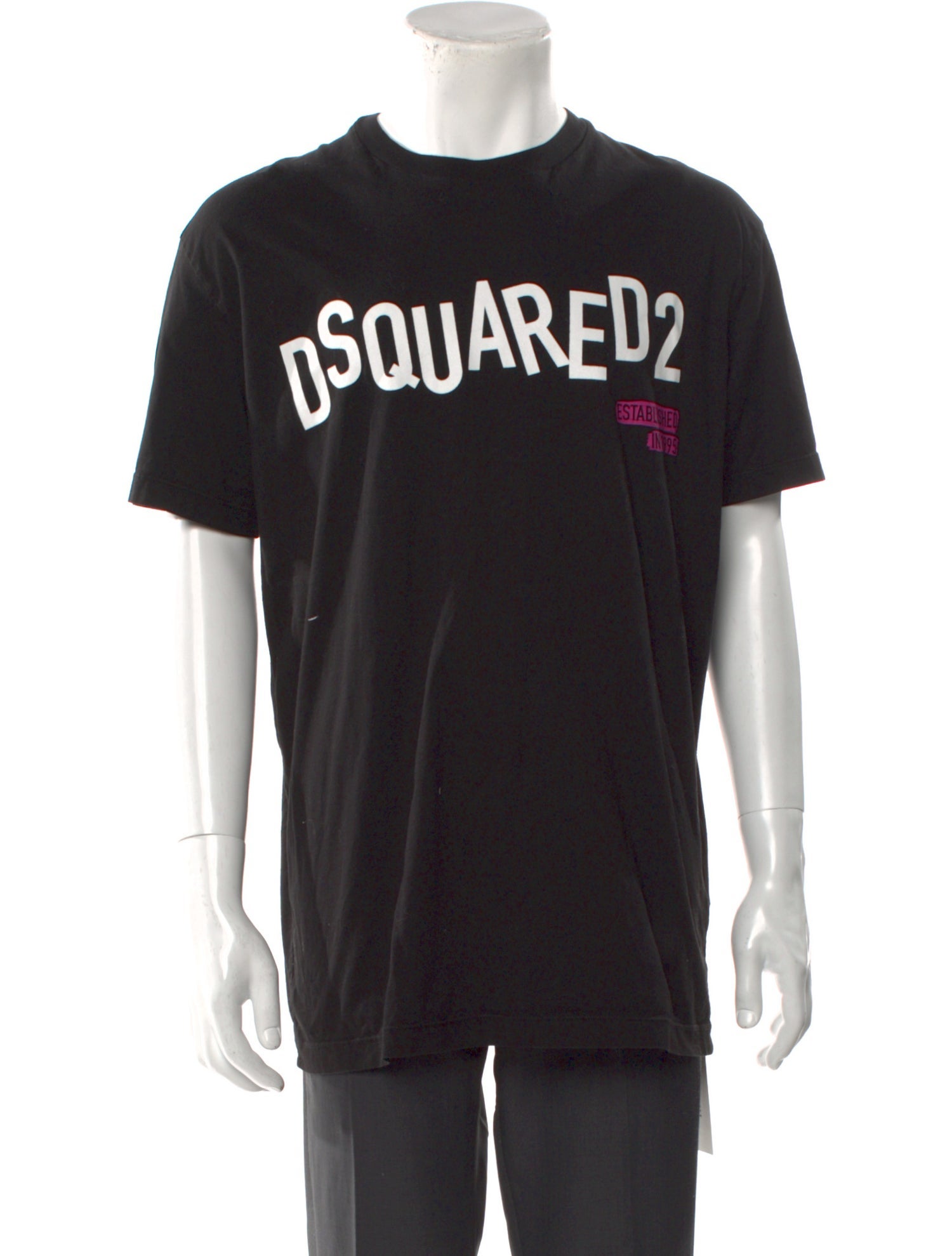 Dsquared² Graphic Print Crew Neck T-Shirt