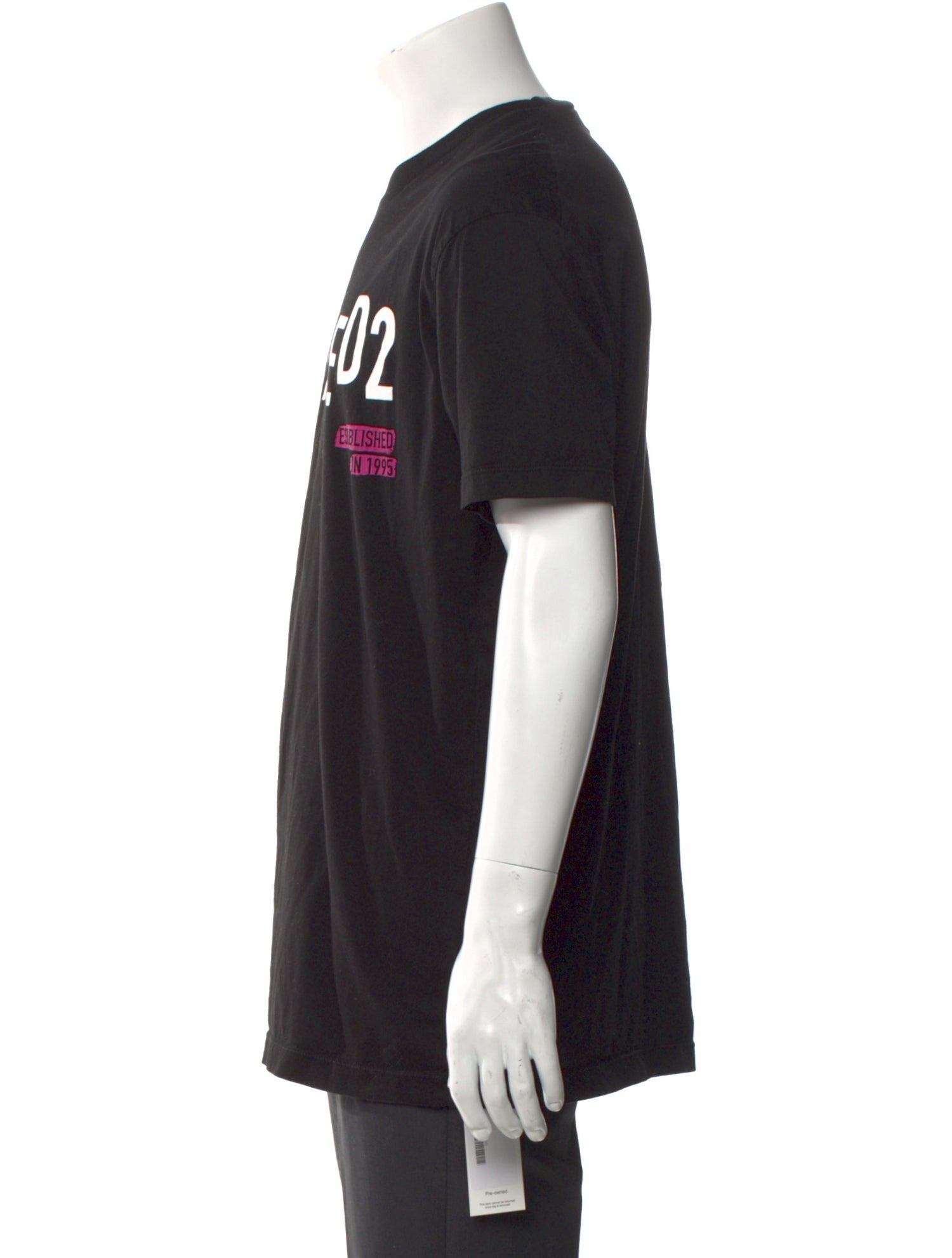 Dsquared² Graphic Print Crew Neck T-Shirt