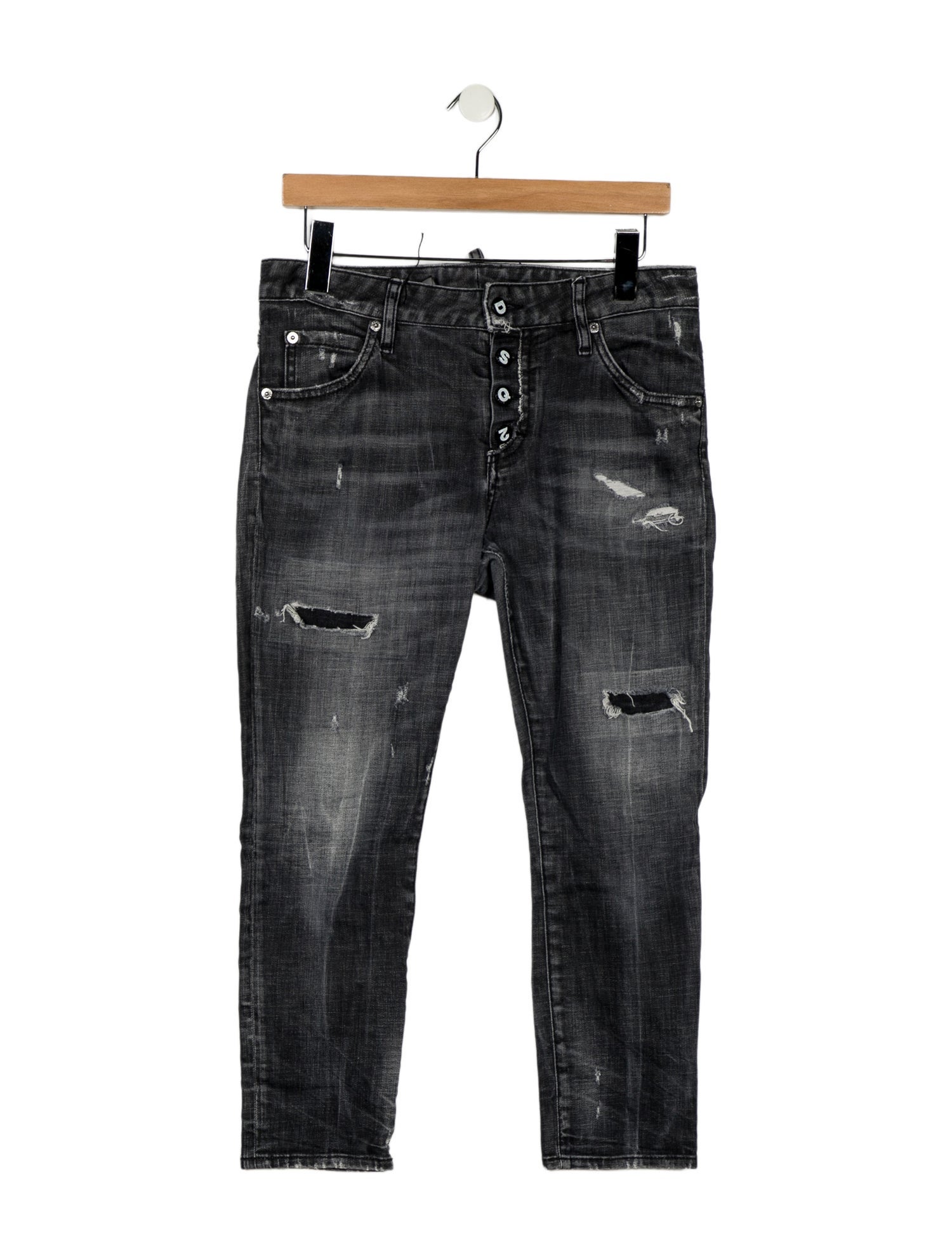 Dsquared² Mid-Rise Straight Leg Jeans w/ Tags