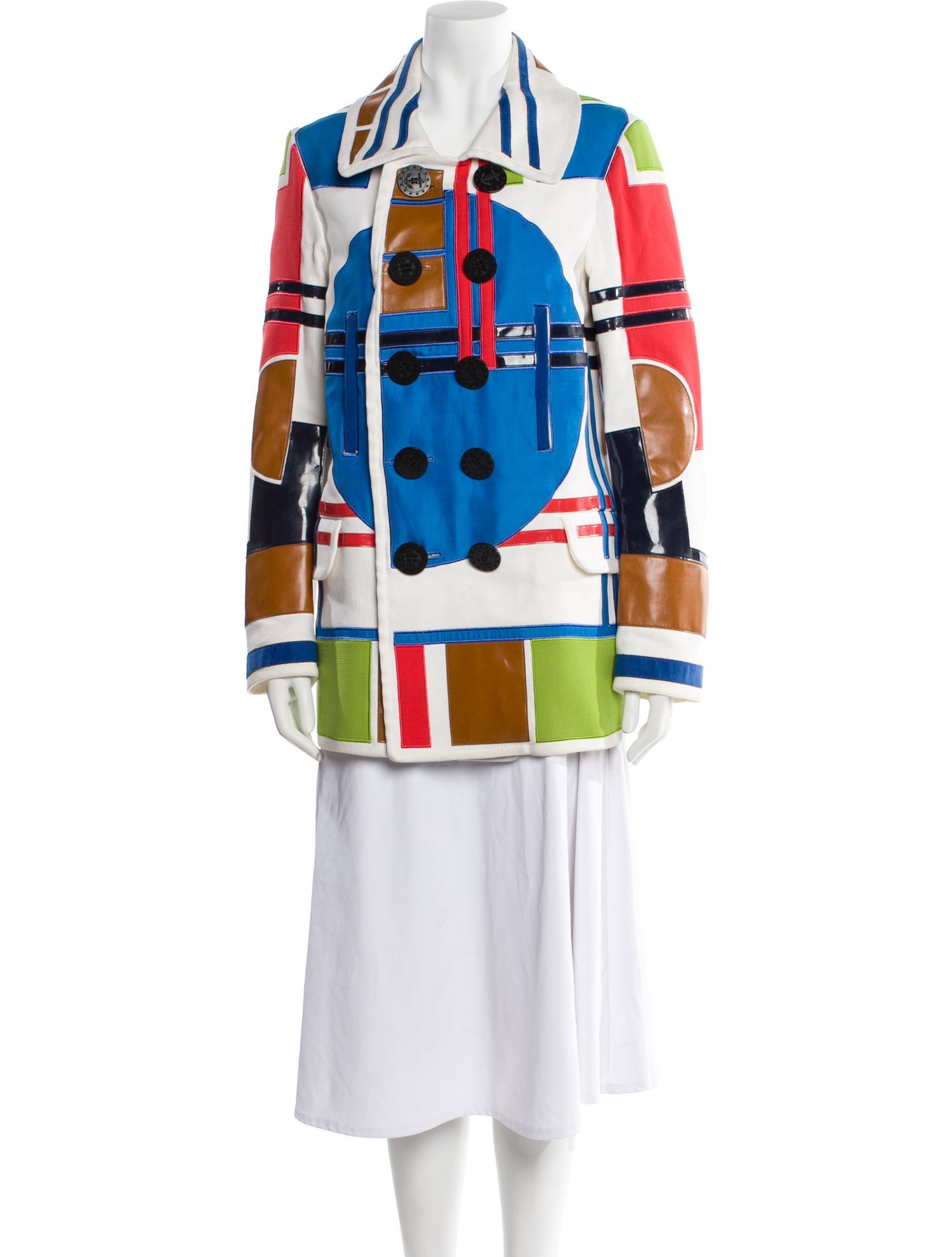 Dsquared² Printed Trench Coat