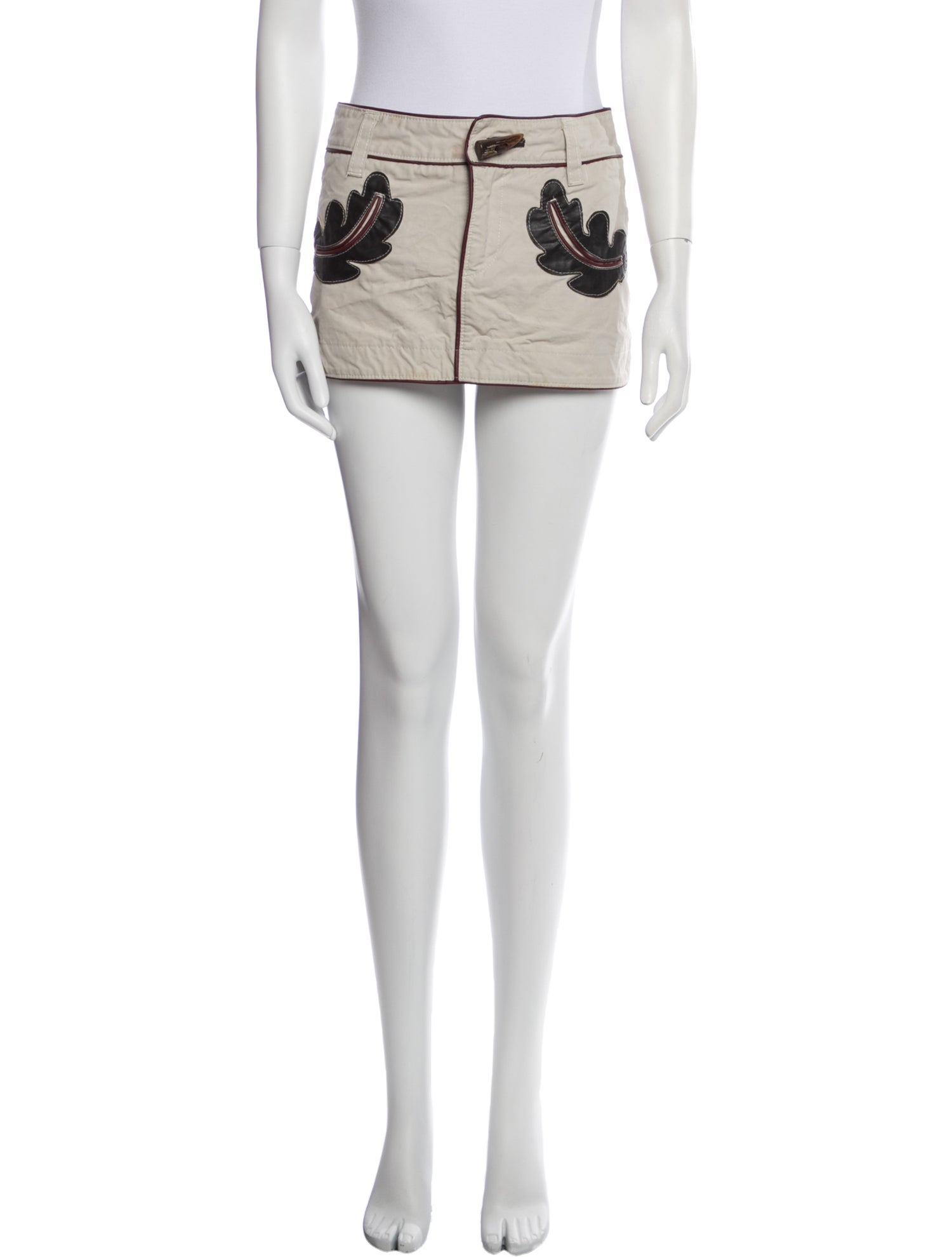 Christian Dior mini skirt ディオール ヴィンテージ Christian Dior Vintage Mini Skirt - White Skirts, Clothing