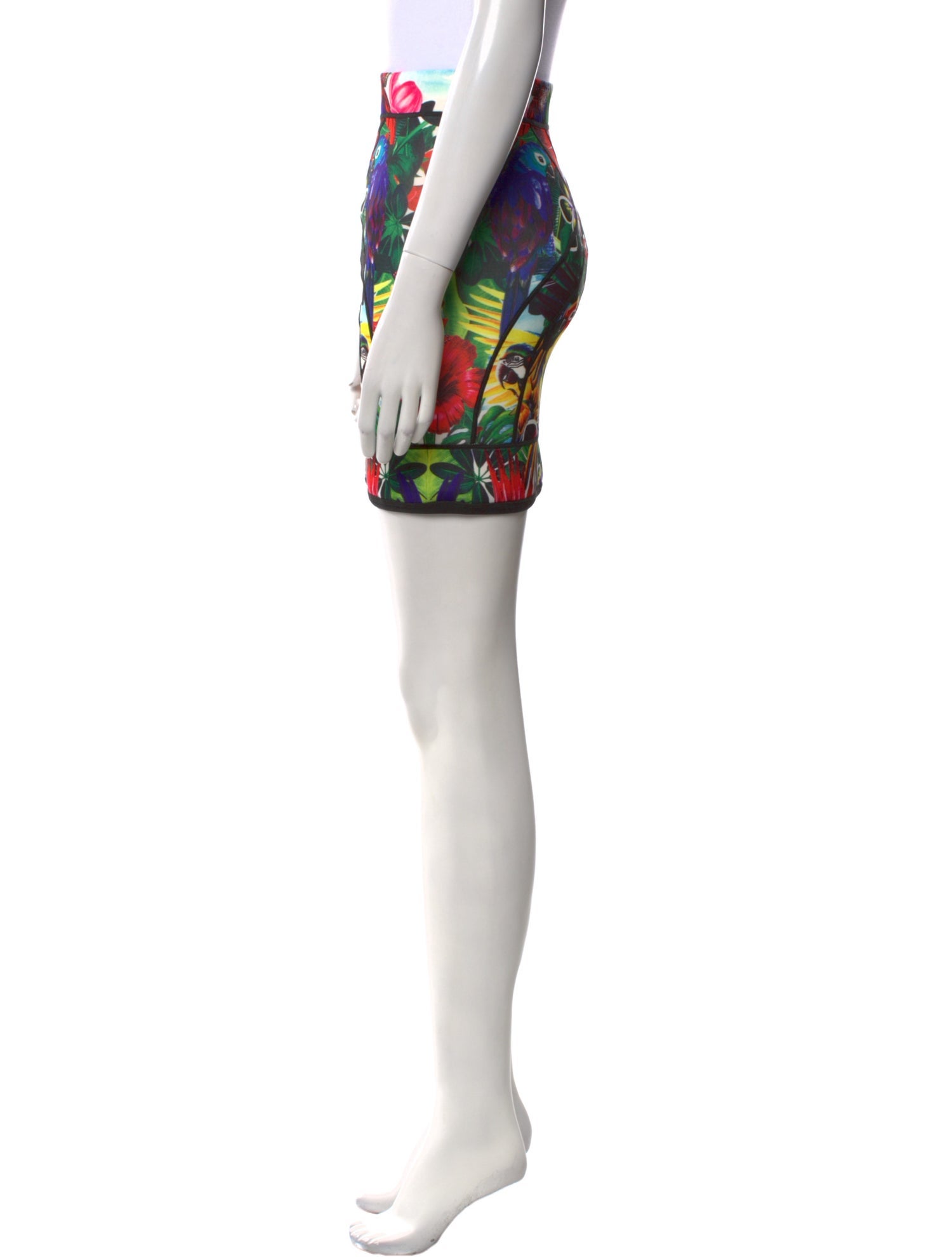 Dsquared² Wool Mini Skirt