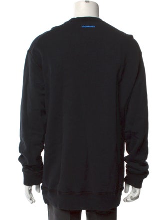 Dsquared² Graphic Print Crew Neck Sweatshirt