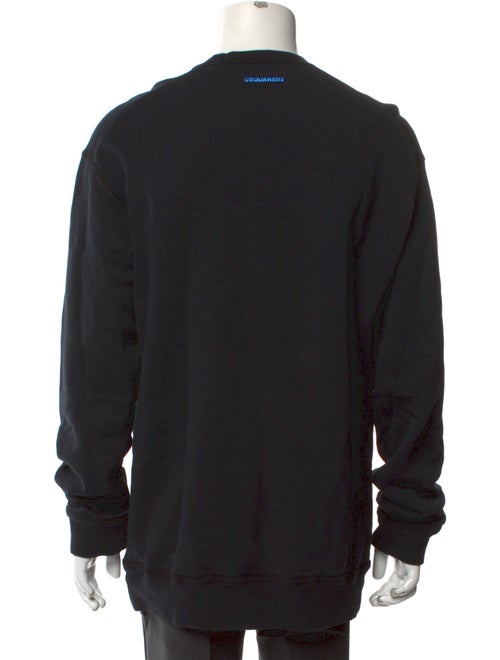 Dsquared² Graphic Print Crew Neck Sweatshirt